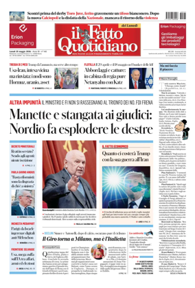 Cover of Il Fatto Quotidiano