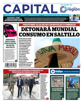 Cover of Capital Coahuila