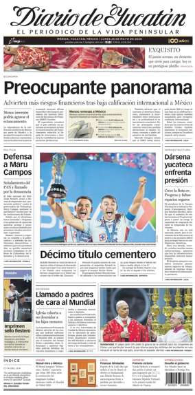 Cover of Diario de Yucatan