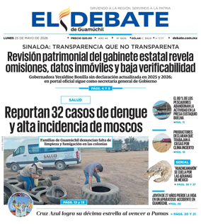 Cover of El Debate de Guamuchil