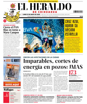 Cover of El Heraldo de Chihuahua