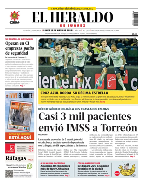 Cover of El Heraldo de Juarez