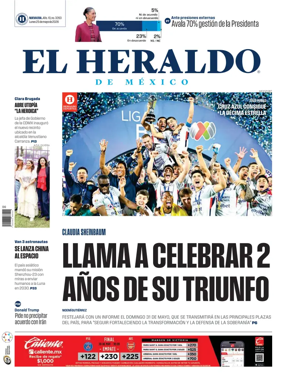 Cover of El Heraldo de Mexico