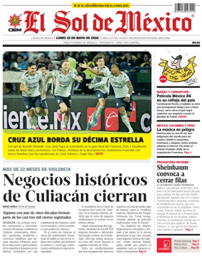 Cover of El Sol de Mexico