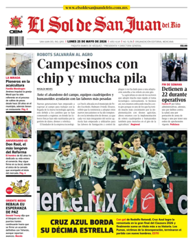 Cover of El Sol de San Juan del Rio