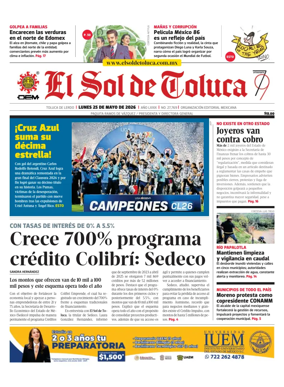 Cover of El Sol de Toluca