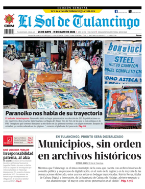 Cover of El Sol de Tulancingo