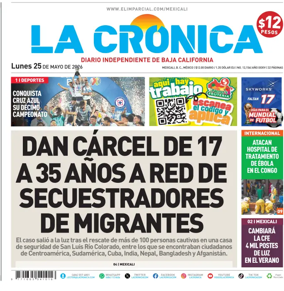 Cover of La Cronica