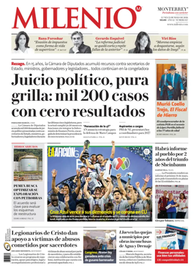 Cover of Milenio Monterrey