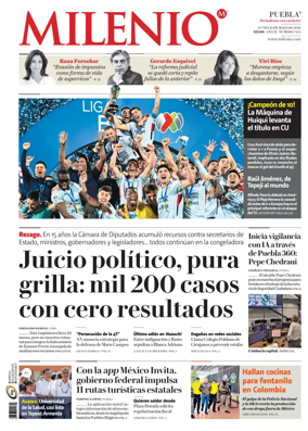 Cover of Milenio Puebla