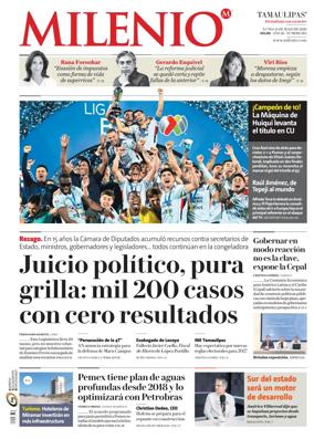Cover of Milenio Tamaulipas