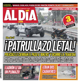 Cover of Periodico Al Dia (Leon)