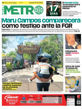 Cover of Publimetro Merida