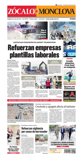 Cover of Zocalo Monclova