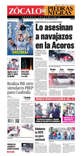 Cover of Zocalo Piedras Negras