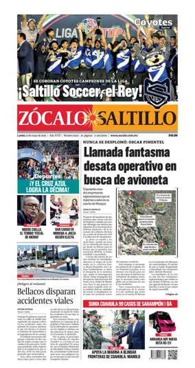 Cover of Zocalo Saltillo