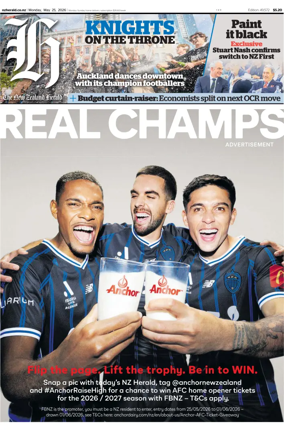 Cover of The New Zealand Herald