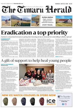 Cover of The Timaru Herald