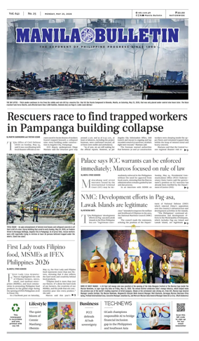 Cover of Manila Bulletin