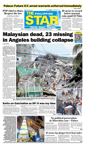 Cover of The Philippine Star