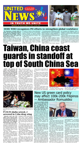 Cover of United News - English Edition
