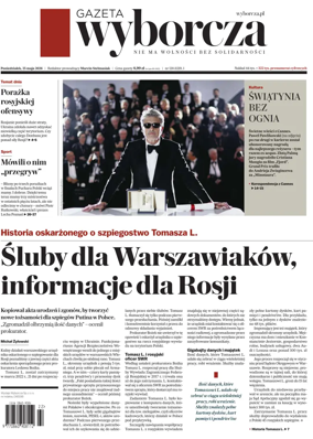 Cover of Gazeta Wyborcza