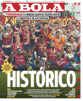 Cover of A BOLA (Portuguese)