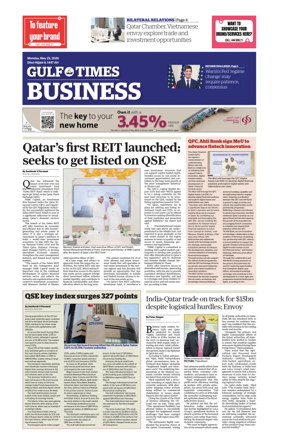 Cover of Gulf Times Business