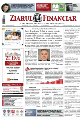 Cover of Ziarul Financiar