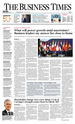 Cover of The Business Times