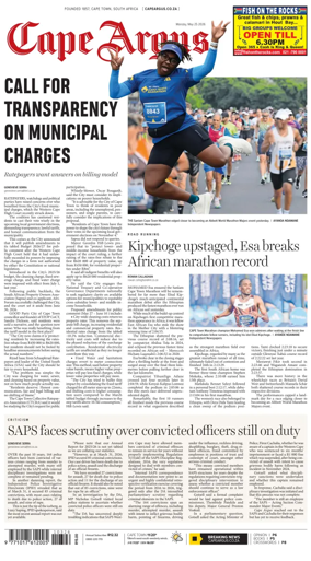 Cover of Cape Argus