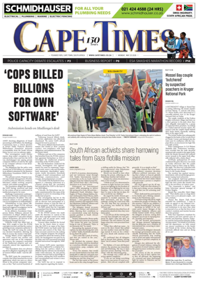 Cover of Cape Times