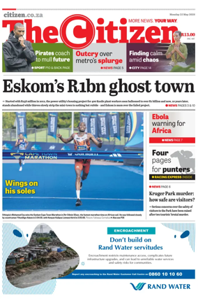 Cover of The Citizen (KZN)