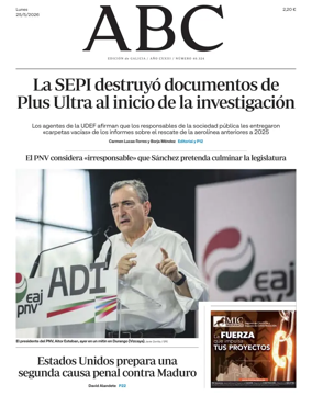 Cover of ABC (Galicia)