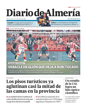 Cover of Diario de Almeria