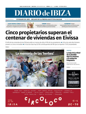 Cover of Diario de Ibiza