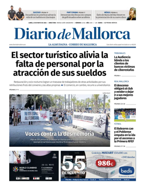 Cover of Diario de Mallorca