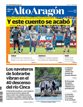 Cover of Diario del Alto Aragon