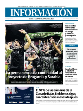 Cover of Diario Informacion (Elche y Vega Baja)