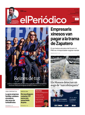 Cover of El Periodico - Catala