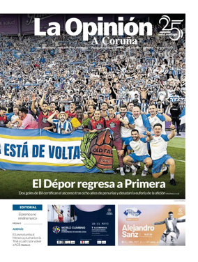 Cover of La Opinion de A Coruna