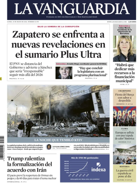 Cover of La Vanguardia (1st Edition)