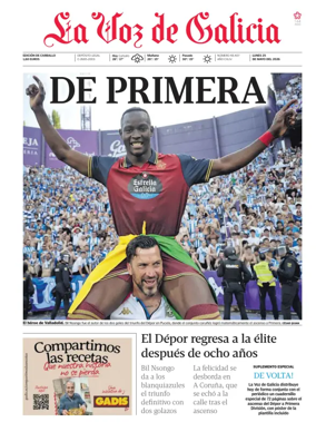 Cover of La Voz de Galicia (Carballo)
