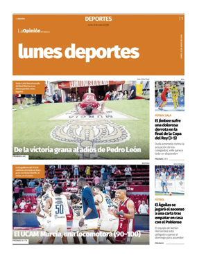Cover of Lunes Deportes