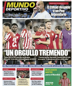 Cover of Mundo Deportivo (Bizkaia-Araba)