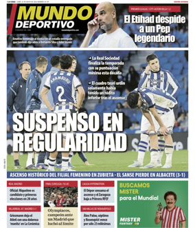 Cover of Mundo Deportivo (Gipuzkoa)