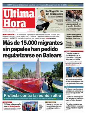 Cover of Ultima Hora