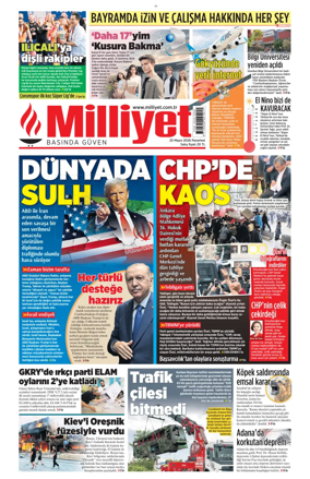 Cover of Milliyet