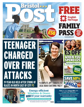 Cover of Bristol Post
