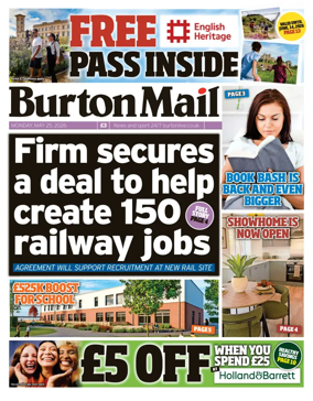 Cover of Burton Mail
